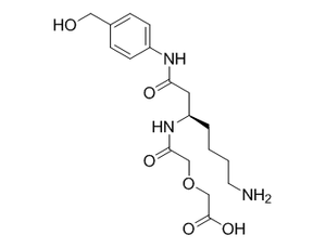 (R)-2-(2-((7-Amino-1-((4-(hydroxymethyl)phenyl)amino)-1-oxoheptan-3-yl)amino)-2-oxoethoxy)essigsäure
