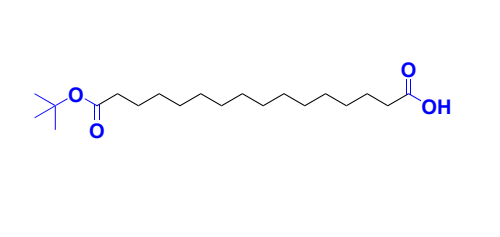 Lab lang wirkende feste Hexadecandisäure, Mono(1,1-dimethylethyl)ester
