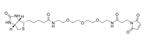 1H-Thieno[3,4-d]imidazol-4-pentanamid, N-[17-(2,5-Dihydro-2,5-dioxo-1H-pyrrol-1-yl)-15-oxo-4,7 ,10-Trioxa-14-azaheptadec-1-yl]hexahydro-2-oxo-