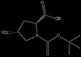 (2R,4S)-1-(tert-Butoxycarbonyl)-4-hydroxypyrrolidin-2-carbonsäure