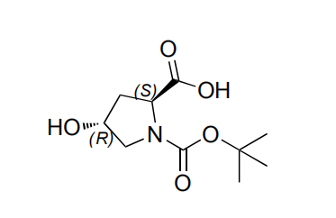 (2S,4R)-1-(tert-Butoxycarbonyl)-4-hydroxypyrrolidin-2-carbonsäure