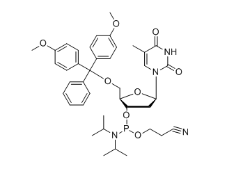 feste biologische pharmazeutische Zwischenprodukte DMT-dT-CE-Phosphoramidit