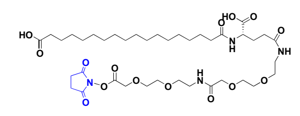 Chemiestabil 98% Ste-Glu-AEEA-AEEA-OSU