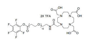DOTA-Tris(säure)-amido-dPEG12-TFP-Ester