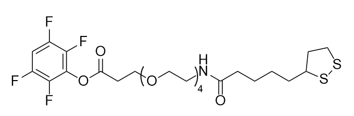 Lipoamido-PEG4-TFP-Ester